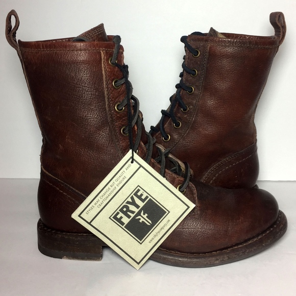 frye womens combat boots